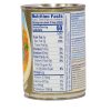 Nutrition facts in Peak evaporated liquid milk