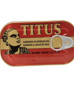 Titus sardines in soybean oil