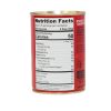 Nutrition facts for De Rica tomato paste