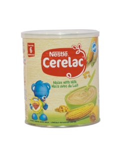 Nestle Cerelac infant cereal, maize with milk (400g)