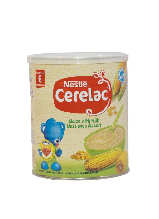 Nestle Cerelac infant cereal, maize with milk (400g)