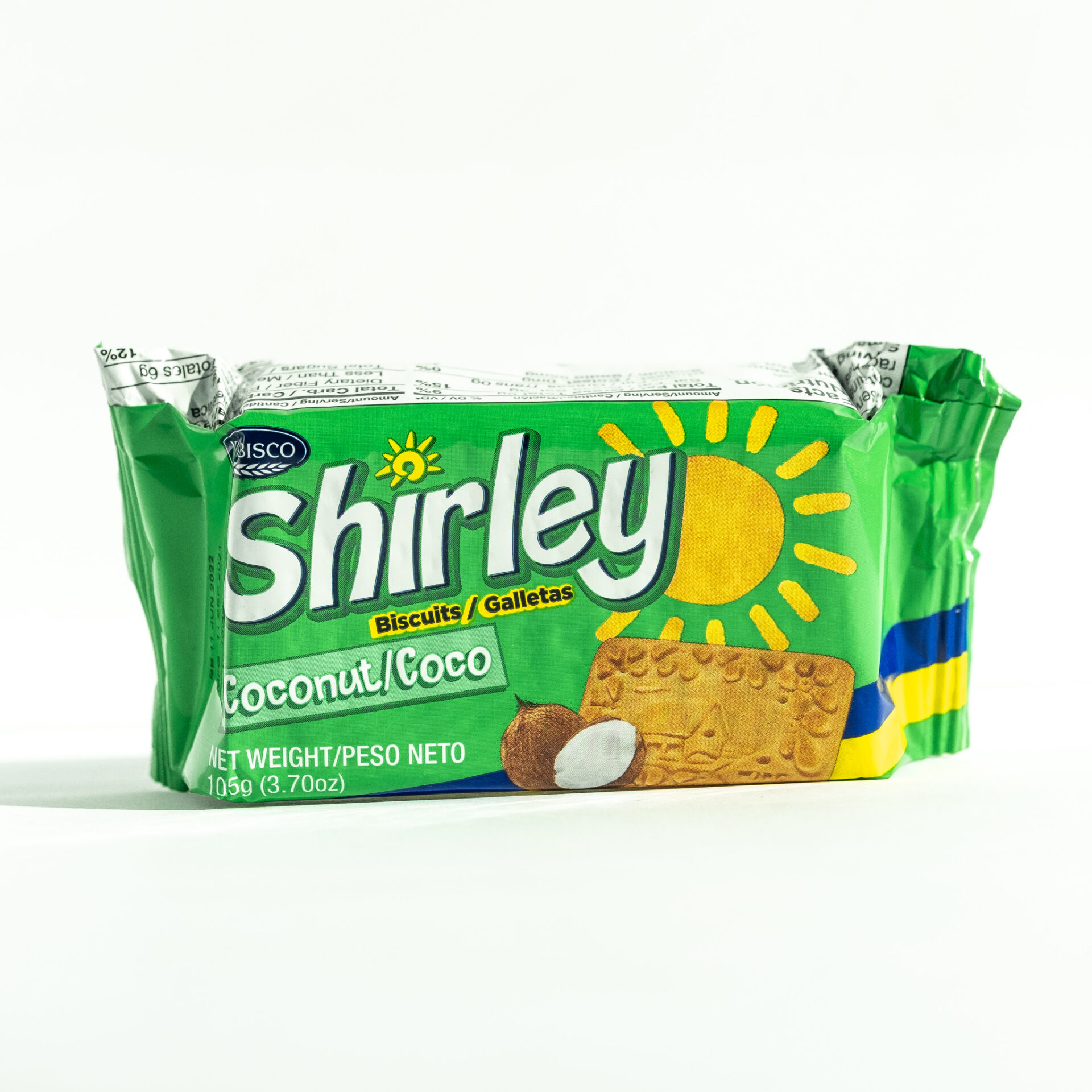 Shirley Biscuits Coconut Flavor (1 Pack) TMA Global