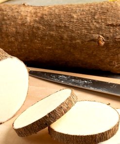 Alternative view of Fresh Ghana Yam aka New Crop 2025 Puna Yam (Approx. 4.5 lbs/tuber; WA State Delivery Only)