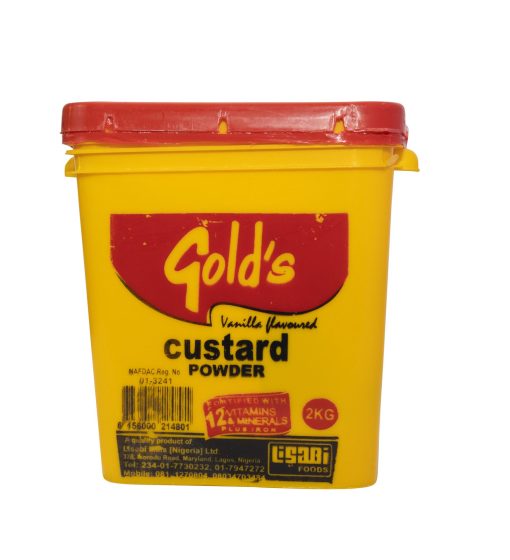 Gold's Custard Powder, vanilla flavored