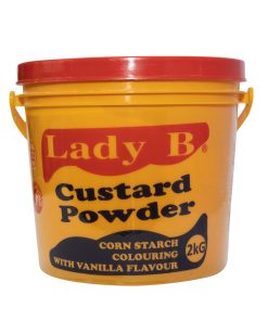 Lady B custard powder with vanilla flavor