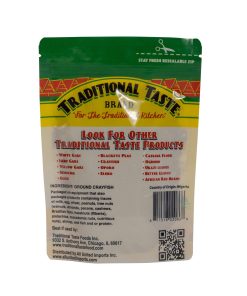 Ingredients in Traditional Taste Ground Crayfish