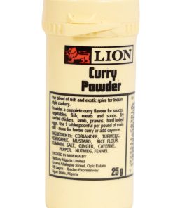 Ingredients in Lion Curry Powder