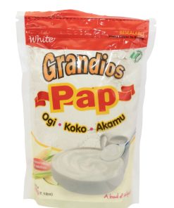 White Grandios pap ogi akamu koko