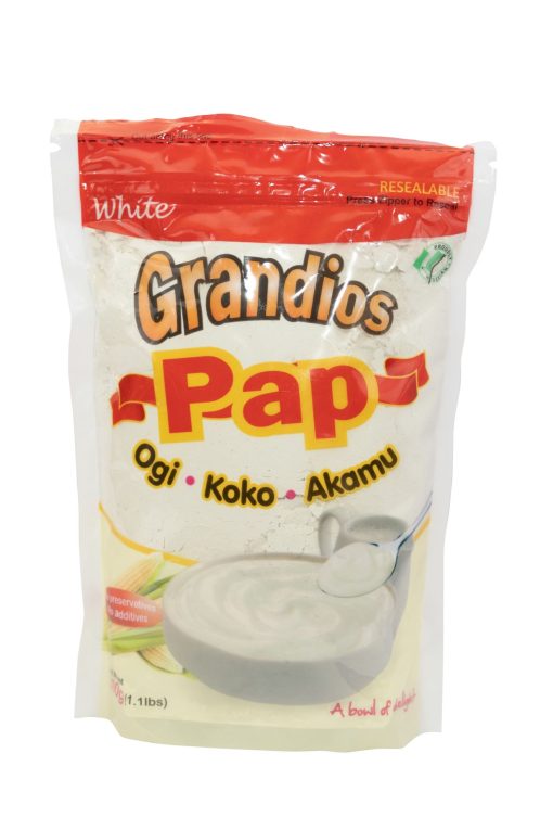 White Grandios pap ogi akamu koko