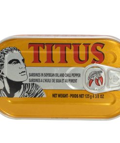 Hot Titus Sardines with Chili Pepper